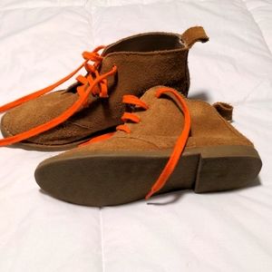 Suede desert boots